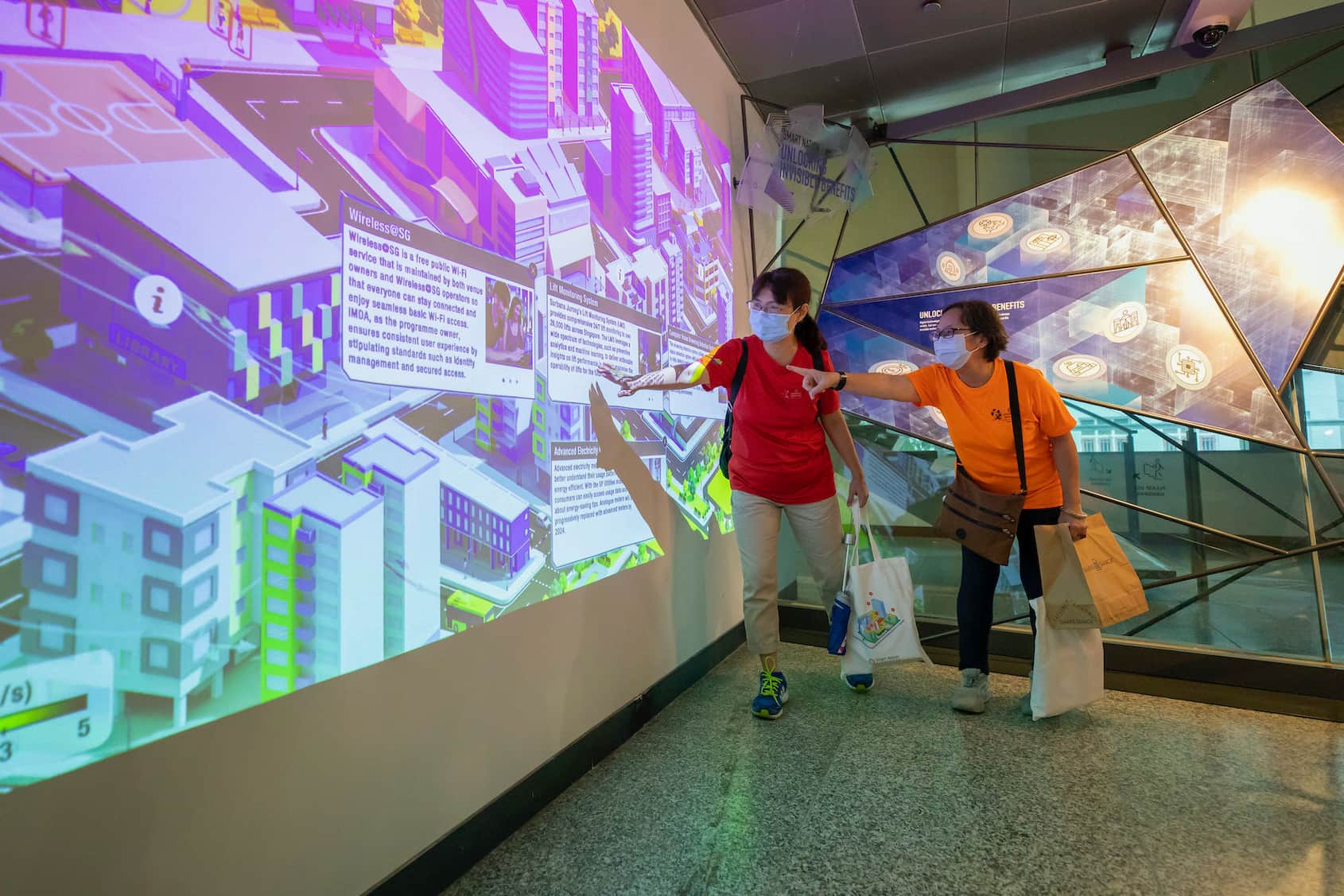 Smart Nation CityScape GovTech interactive exhibition